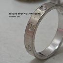 다이아소프트 | 까르띠에 러브링 원다이아 화이트골드 폴리싱 후기｜스크래치 복원 &amp; 도금 완료 세준님 후기