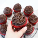 발렌타인데이 초코 컵케이크 만들기 이미지