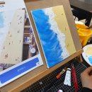 아크릴화 일러스트 이미지