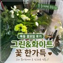목동 꽃모임 후기, 그린&화이트 꽃 한가득 받아온 날🌿🤍