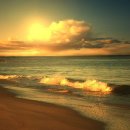 노을바다 이미지