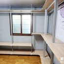 대전송촌초등학교 | 대전시스템행거 빌라 맞춤 드레스룸 실버와 메이플의 감각적인 만남 ㄱ자형 시스템행거로 공간 활용...