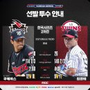 "파죽지세 VS 패기만만" 2023 KBO 한국시리즈 2차전 선발 매치업 이미지