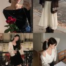 4734 | 겨울 유럽 여행 준비 지그재그 쇼핑템 추천 니트 원피스 목도리