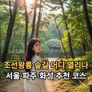 미니스톰 화성백토리점 | “조선왕릉 숲길 개방 시작”, 서울·경기 세계유산 9곳 걸어보니
