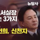 [탐사보도] 원희룡이 비서실장 되면 안 되는 3가지 핵심 키워드 남기춘, 김건희, 신천지 이미지