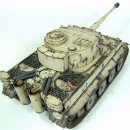 GERMAN HEAVY TANK TIGER I EARLY PRODUCTION VERSION EXTERIOR MODEL (초기형외장모델) #01386 [ACADEMY MADE IN KOREA] PT1 이미지