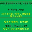 (거래 완료) 둔촌주공입주권 84㎡(34평 D타입) 4단지 / 로얄층 / 남향 / 입주시 잔금 매물 이미지