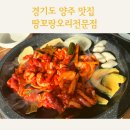 양주맛집 오리고추장주물럭 몸모신으로도 최고! 땅꼬랑오리전문점