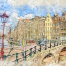 어반스케치 여행수채화 이미지