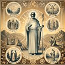 성경과 타로, 교황(The Hierophant) 카드와 예수의 가르침(마태복음 5-7장, 산상수훈) 이미지