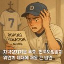 자격정지처분 무효, 한국도핑방지위원회 제재에 제동 건 법원