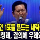 1인 1표를 흔드는 세력이 있습니다 정청래 결의에 우레와 같은 박수 이미지