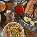 두툼한 숯불생고기 이미지