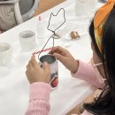 냅킨 아트 화분 만들기 이미지