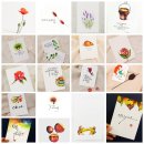 수채캘리그라피 오전반 이미지