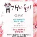 개랑 나들이 이미지