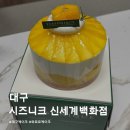 대구케이크맛집 시즈니크 신세계백화점, 과일 와르르케이크 후기