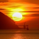 이기대, 동생말에서 보는 달맞이고개 일출 이미지