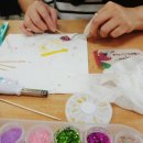 캘리그라피 슈링클스 책갈피 만들기 이미지