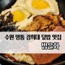 수원 영통, 용인 서천 경희대학교 국제캠퍼스 덮밥 맛집 [밥은화]