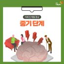 치매 단계별 증상 ＜중기 단계＞ 이미지