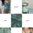 민초 좋아해? 글로시안 프리즘블룸 그린 수영복 후기