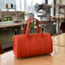 가죽 미니 보스턴백 만들기 이미지