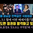 추미애 국회의장 만들기 프로젝트 시동.윤, 3.1운동 훼손.김건희 쉴드맨 진중권도 분노폭발. 홍익표 왜 그러나. 이미지