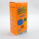 포크댄스로 건강UP 스트레스OUT | [세계최고의 수세미] 미국수세미, 스크럽대디 수세미 1개 혹은 6개입(혼합색상(색상랜덤))