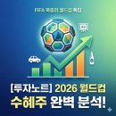 [내돈내산 투자노트] 2026 북중미 월드컵 개막! 공식 후원사 마케팅 동향으로 본 진짜 수혜주 분석...