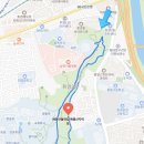 휘경2동주민센터 건너편 배봉산둘레길 입구 이미지