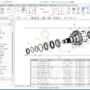 Siemens NX 10 Drafting 동영상강좌 DVD 2부 ::: 10강 Parts List 3_다중 Part Lists,Auto Ballon생성및 스타일변경 이미지