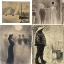 점묘법의 독특한 기법을 창시한 신인상파, 쇠라(Georges Seurat) 이미지