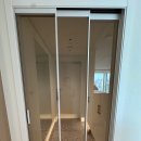 브론즈호텔 | ✨ 현관 중문 인테리어 후기 (자동 슬라이딩 중문 / 브론즈 유리)