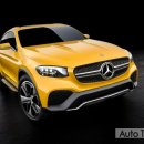 벤츠 GLC 쿠페, BMW X4와 정면대결 예고 이미지
