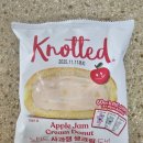 퍼피프렌즈 | 씨유 신상디저트 노티드 사과잼생크림도넛, 프렌즈마카롱 먹어본 후기