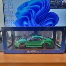 1:18/오토아트/포르쉐 997 gt3rs 그린/블랙 이미지