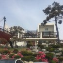 노을그려진바다풍경 이미지