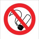 산업안전보건 표지- 금연 이미지