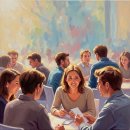 연필스케치(야간) 이미지