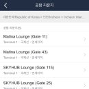 인천공항 제1터미널 탑승동 스카이허브라운지 제휴카드 국내 라운지 이용권 후기!