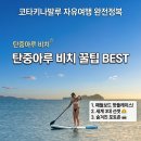 하·아루 | [코타키나발루 자유여행] 탄중아루 비치 힐링 명당 & 패들보드 후기 (feat. 모래파리 주의보)