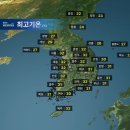 8월28일 금요일 날씨예보 이미지