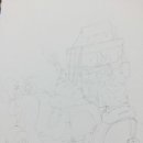 감성 일러스트 수채화 이미지