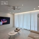 양덕동361 | 김해 진영 코아루 34평 A, 거실부터 작은방까지 전체 차르르 커튼으로 시공했어요~ (시공후기)