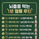 뇌졸증 막는 1분 혈류 루틴 이미지