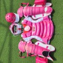 (판매완료)도코마(핑크) 포수장비 풀셋. 이미지