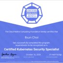 (주)코드넛 | 🚀 골든 쿠버스트로넛을 향한 여정 (5/15): CKS 합격, 쿠버스트로넛 자격 달성! (feat. 2025년 최신 출제...