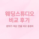 Wedding.15] 후보별 분위기 완전 비교! 예비신부가 직접 고른 웨딩스튜디오 후기 💍